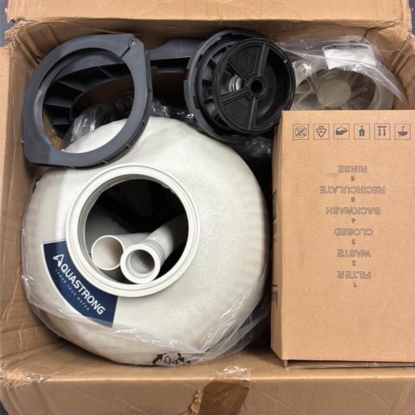in Sand Filter Pump for Above Ground Pool 34 HP 3800 GPH with 6-Way Valve and Timer