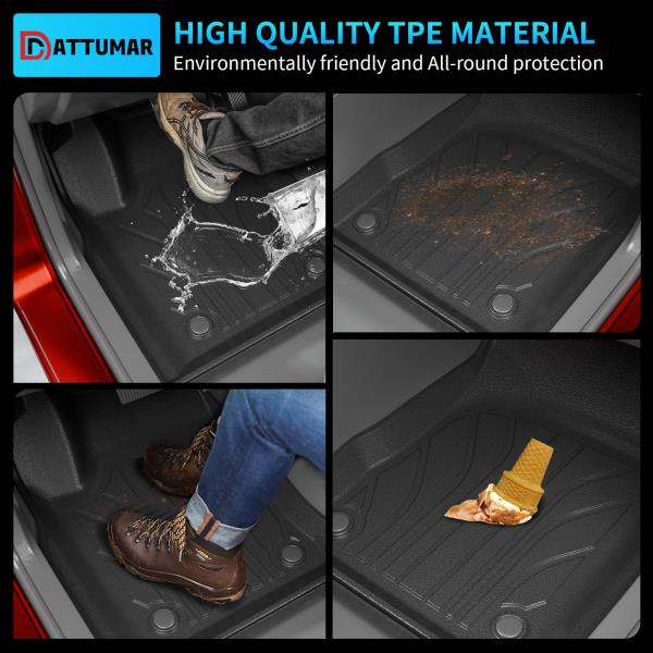Dattumar Floor Mats Set (7 PCS) for 2016-2025 2026 Dodge Durango 7-Seater Retail $132.00