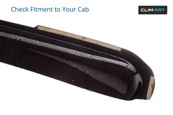 CLIM ART in-Channel Incredibly Durable Rain Guards for Honda Pilot 2023-2027, Original Window Deflectors, Vent Window Visors, Vent Deflector, 4 pcs. - 623022 Retail $69.00