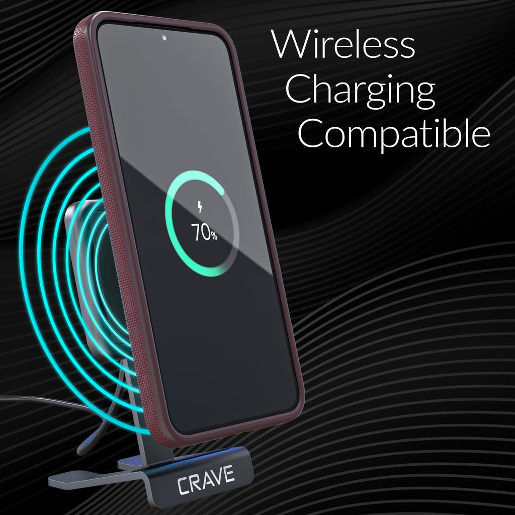 Samsung Galaxy S25 Plus Shockproof Dual Layer Case Berry
