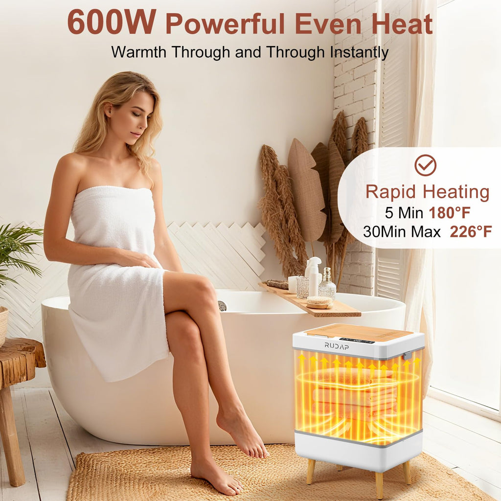 Open-Box New RUDAP 35L Foldable with Fragrance - Towel Warmer