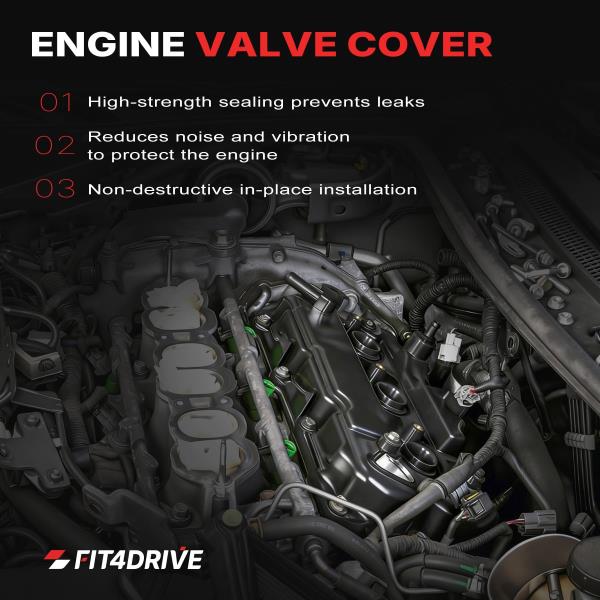 13264-9N00A Engine Valve Cover with Bolts for Nissan Pathfinder Murano Retail $79.00