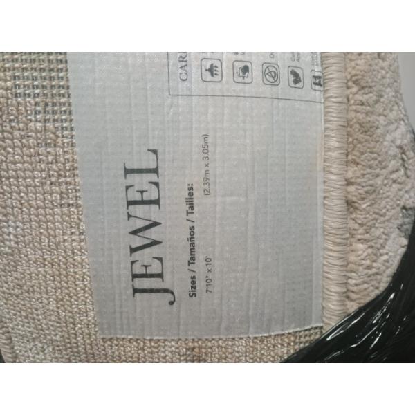 Beige Grey Abstract Pattern Area Rug 7x10 Retail $150.00