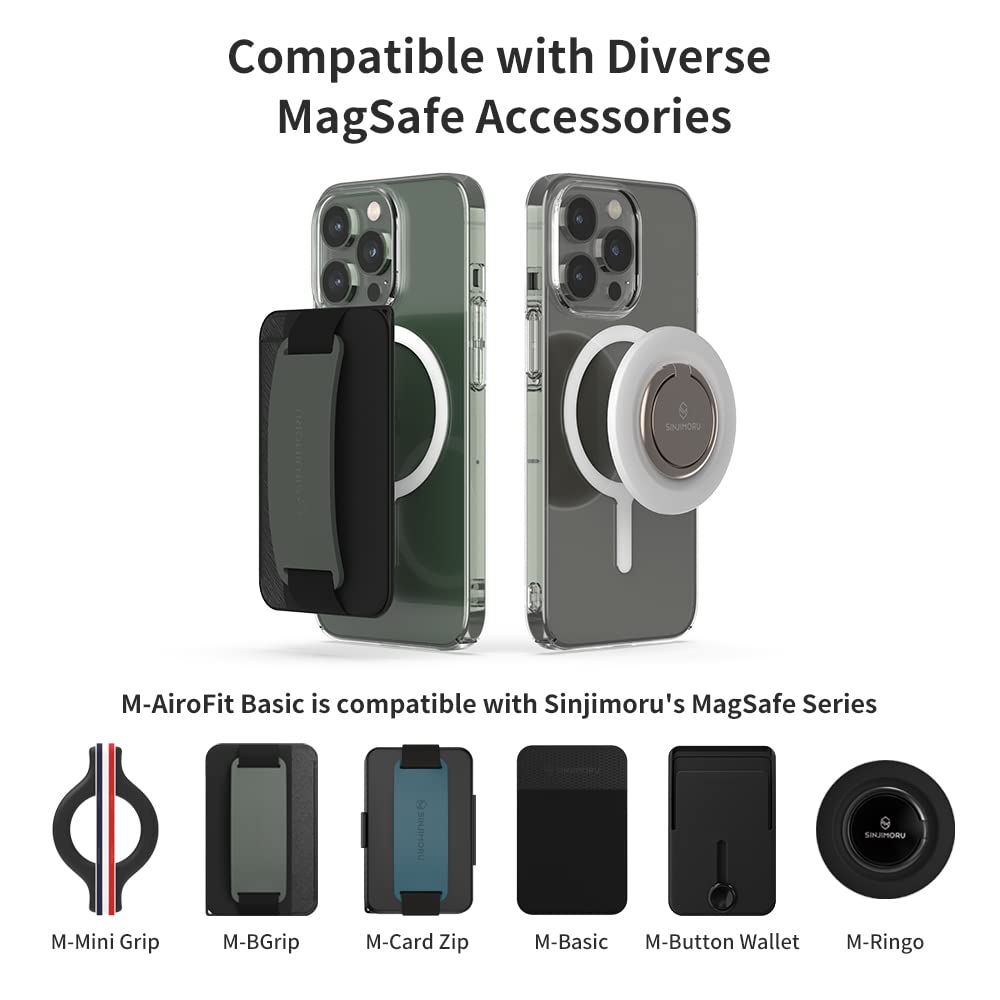 M-AiroFit Basic Ultra Thin MagSafe Case for iPhone 12 Mini Crystal Clear