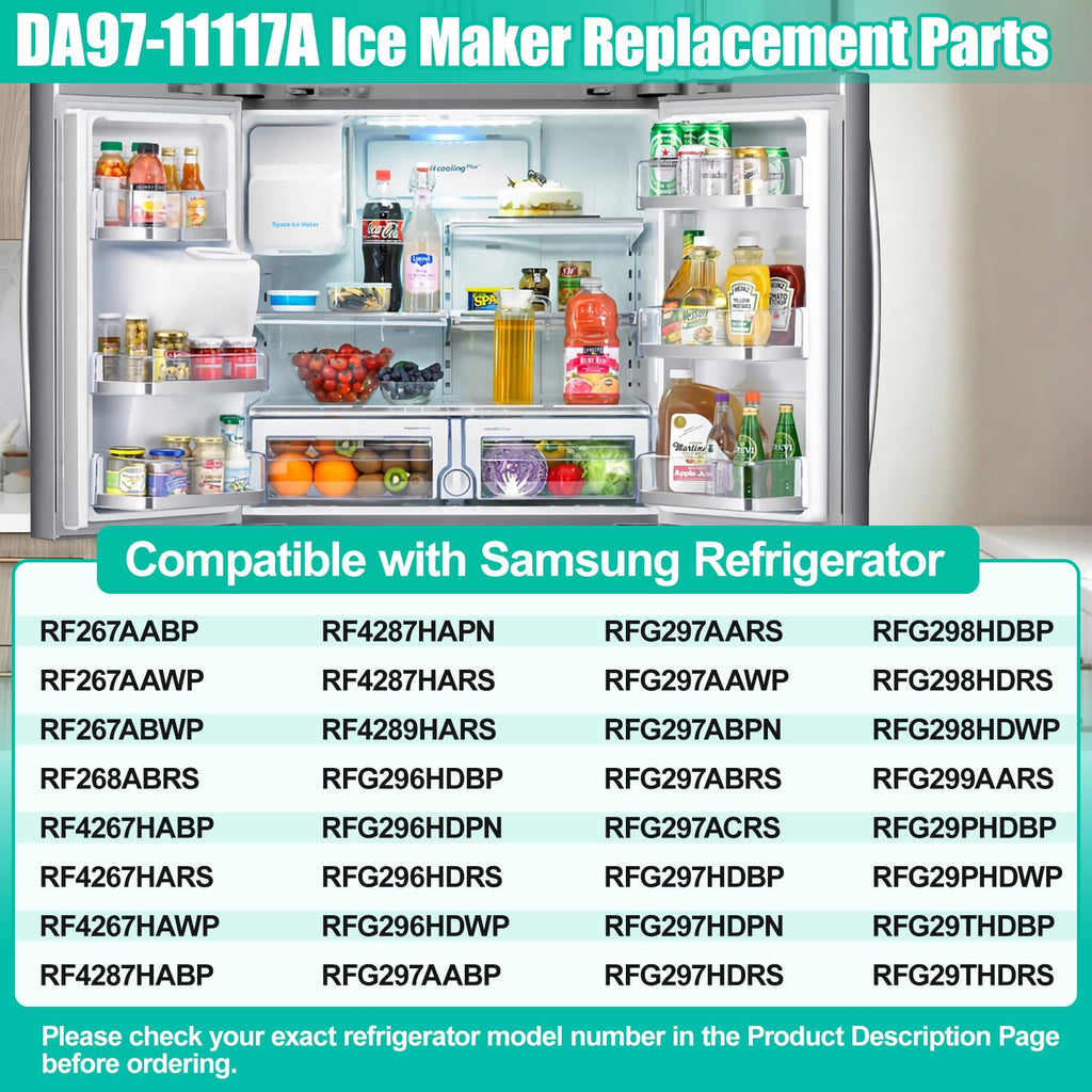 New As-Is Luckman DA97-11117A Ice Bin Replacement for Samsung Refrigerators. Retail $94.00