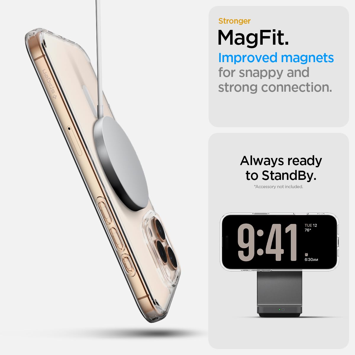 iPhone 16 Pro Max Ultra Hybrid T MagFit Case - Clear