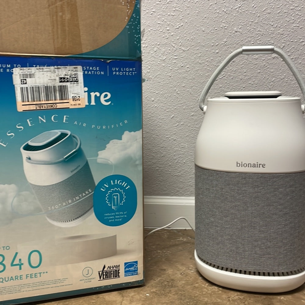 Bionaire True HEPA 360° UV Air Purifier, Home Air Purifier with True HEPA Air Filter Retail $209.00