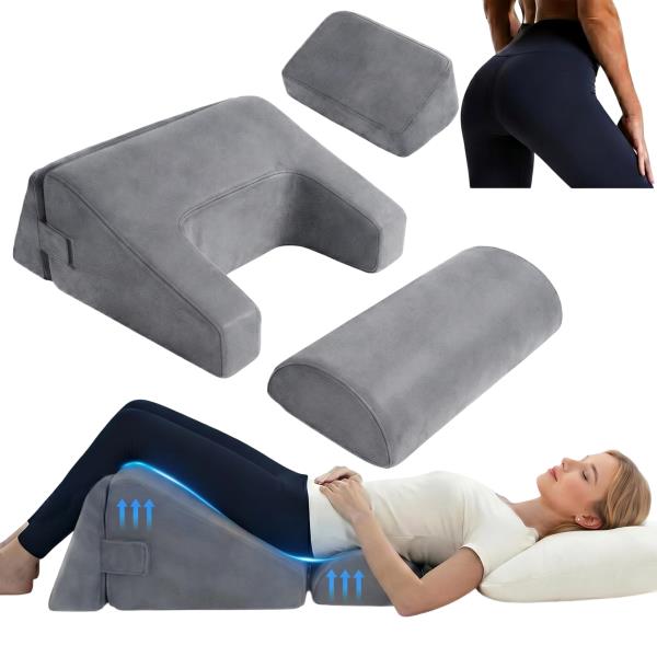 4-in-1 BBL Pillow After Surgery for Sleeping, Adjustable BBL Bed Cushion Retail $69.00