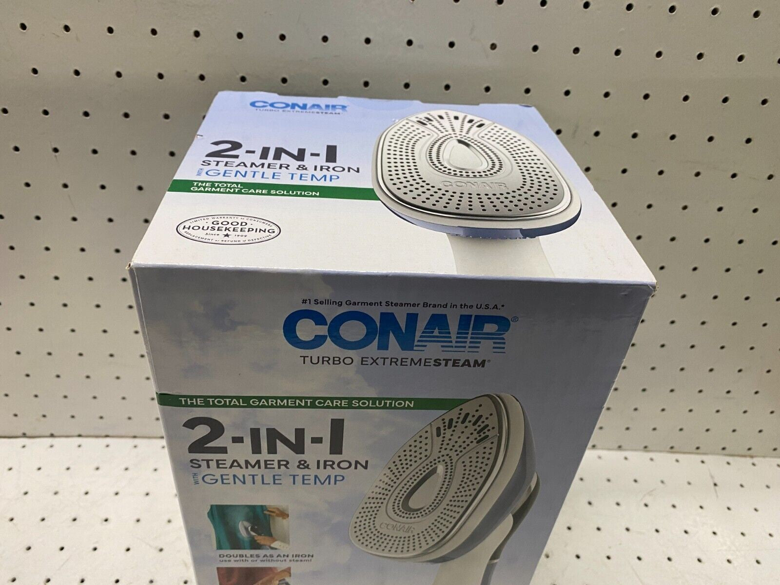 Conair Turbo Extreme Steam 2-in-1 Steamer  Iron Gentle Temp Retail $94.91