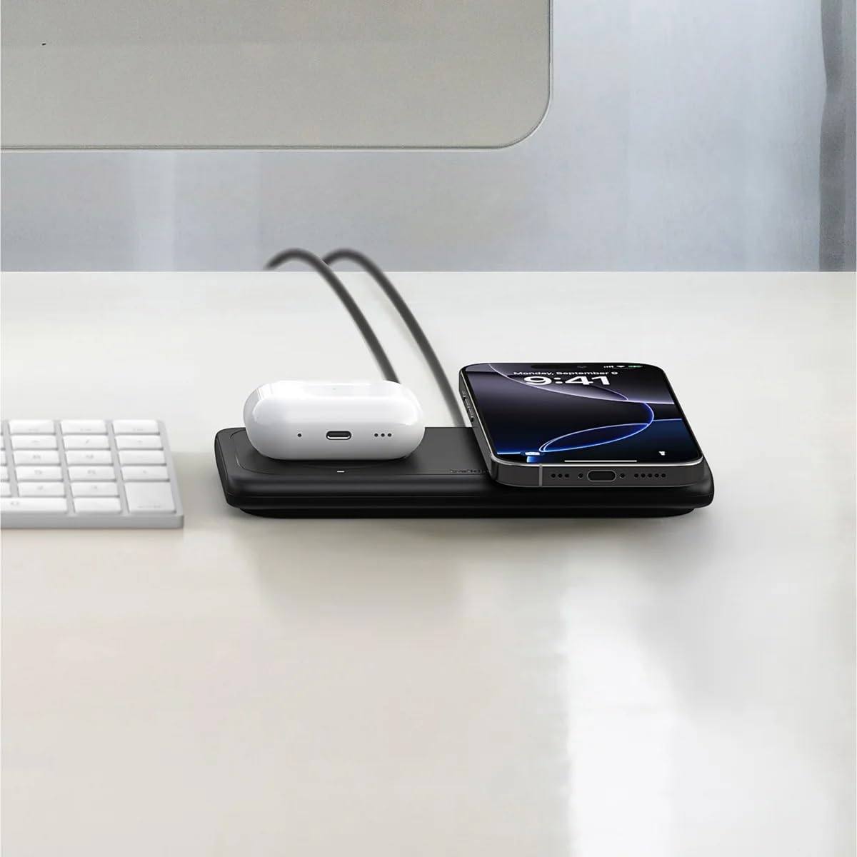 Belkin 2-in-1 Magnetic Wireless Charging Pad with Qi2 15W Retail $39.00
