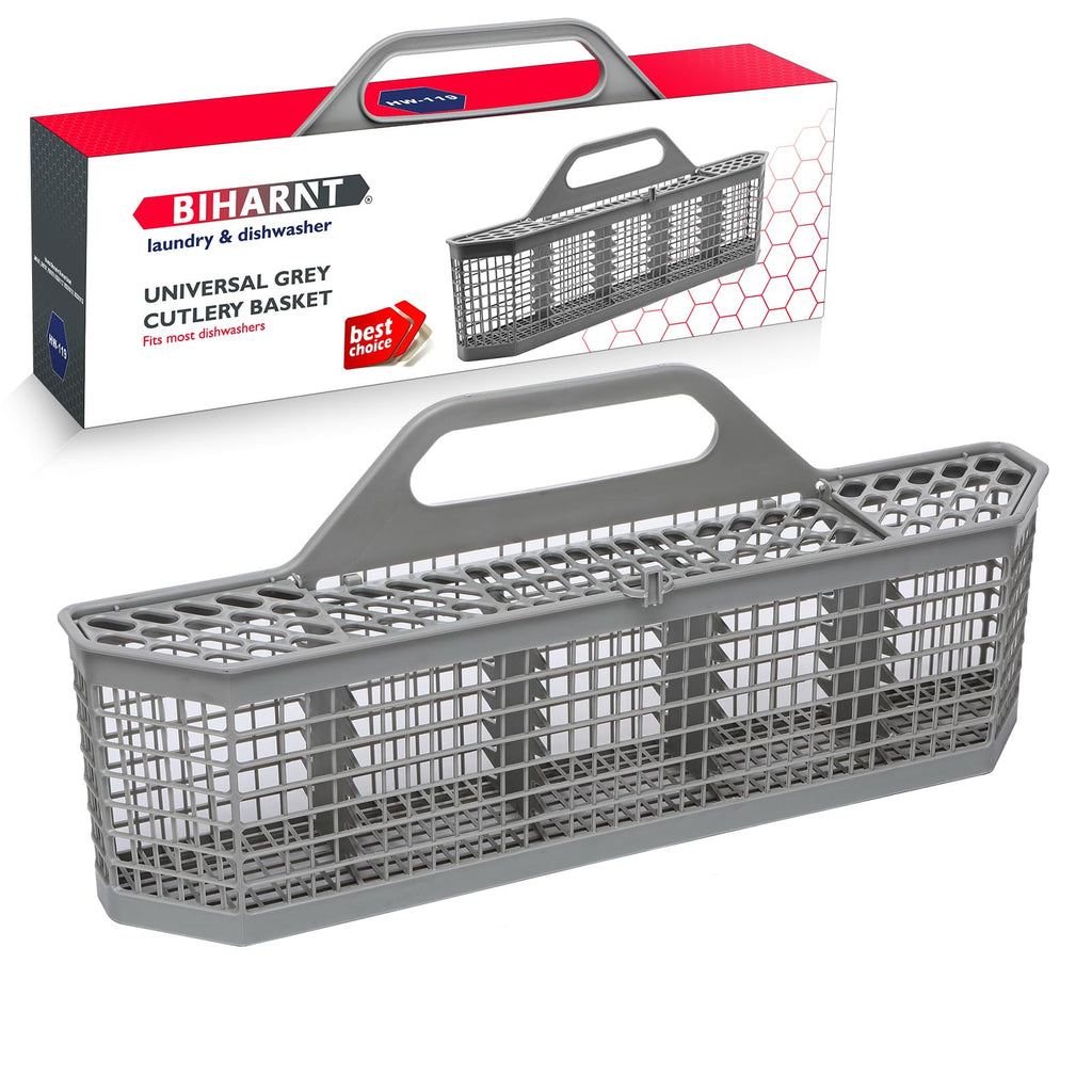 WD28X10128 Universal Dishwasher Utensil Basket Compatible with GE Whirlpool Kenmore LG