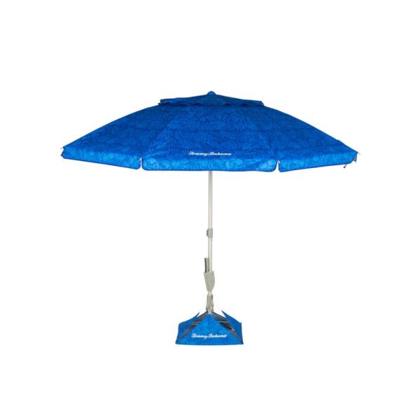 Tommy Bahama Blue Tropical Print Beach Umbrella Retail $75.00