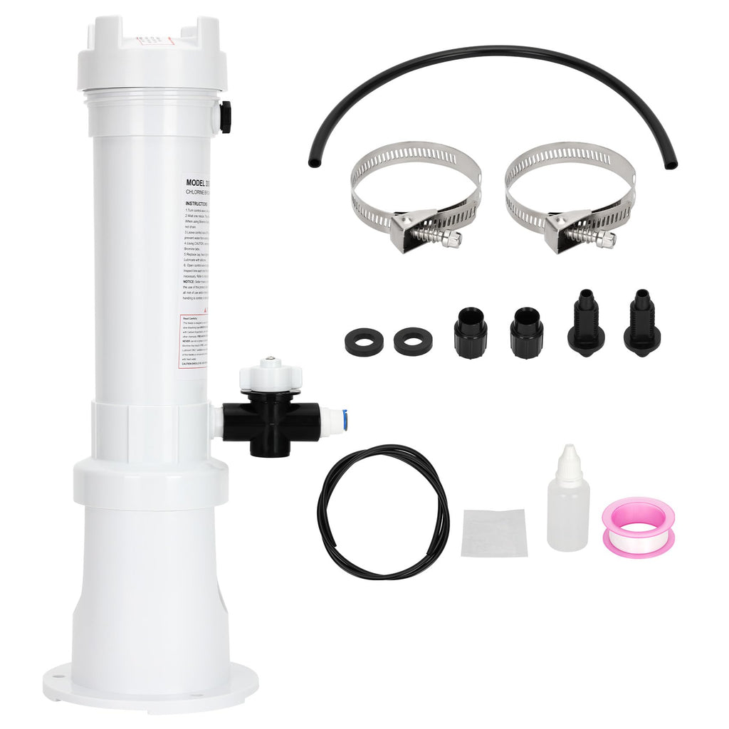 New Lanmun R171016 Automatic Pool Chlorinator Upgraded 72000 Gal Capacity. Retail $68.00