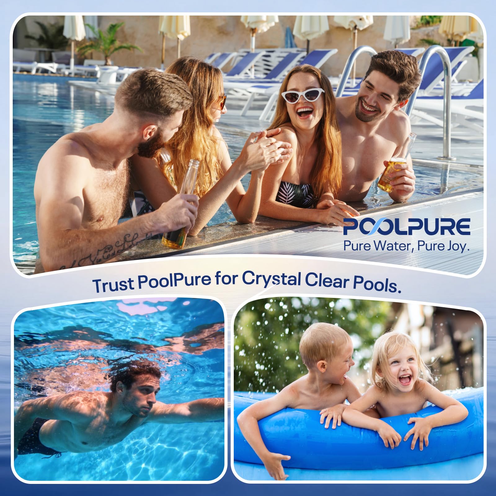 POOLPURE PLFPJANCS200 Pool Filter Replaces Jandy CS200, PJANCS200, Ultral-B9, R0462400, Unicel C-8418, Filbur FC-0823, Aladdin 35002, 200 Sq.ft Filter Cartridge 1 Pack Retail $114.00