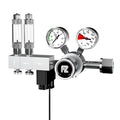 Aquarium Pro Series Dual Stage CO2 Regulator DC Solenoid Precision Needle Valve Retail $135.00
