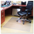 x60 Rectangular Hardwood Straight Edge Chairmat .085 Thick
