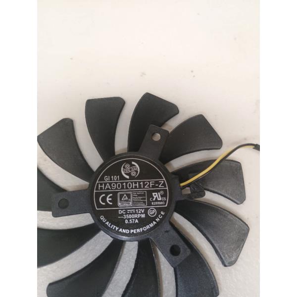 GPU Cooling Fan HA9010H12F-Z 12V 0.57A 3500RPM 2-Pin