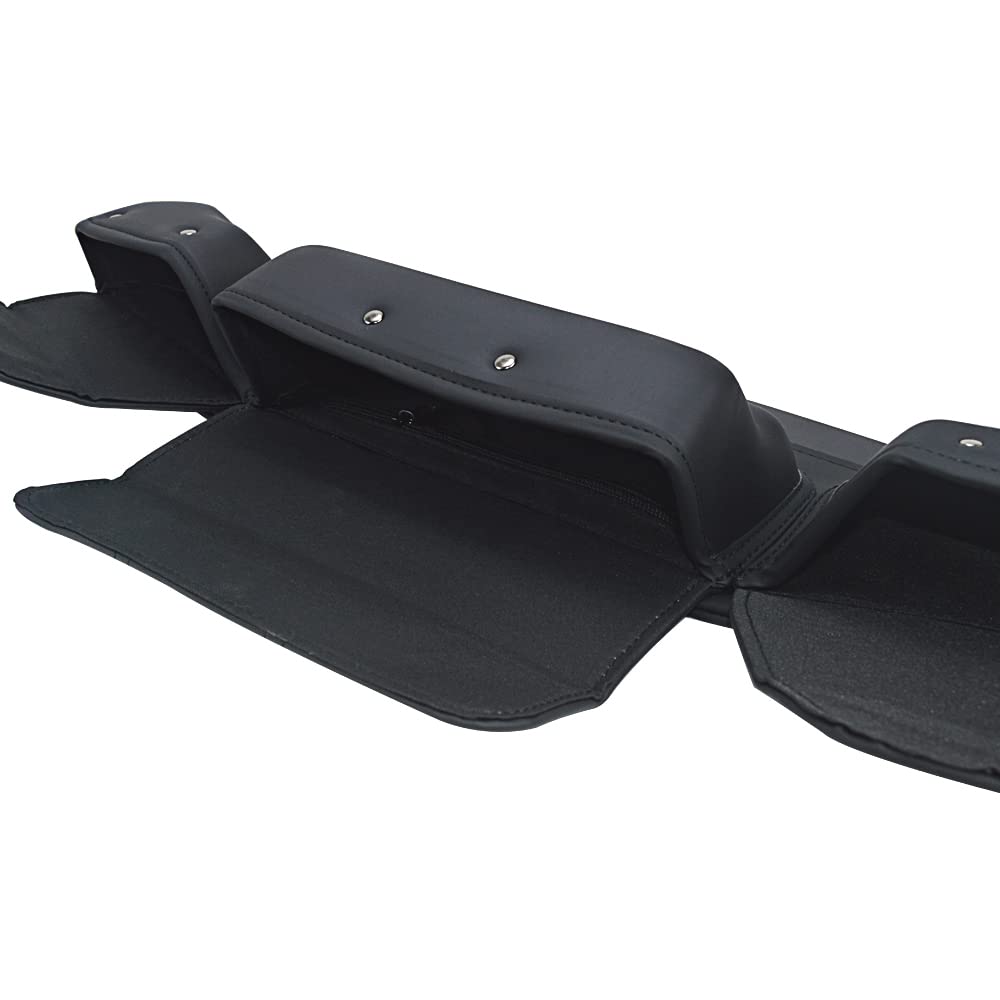 Return Item WOWTK Three-Pocket Batwing Fairing Pouch for Harley Touring 2014-UP Retail $39.00
