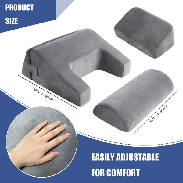 4-in-1 BBL Pillow After Surgery for Sleeping, Adjustable BBL Bed Cushion Retail $69.00