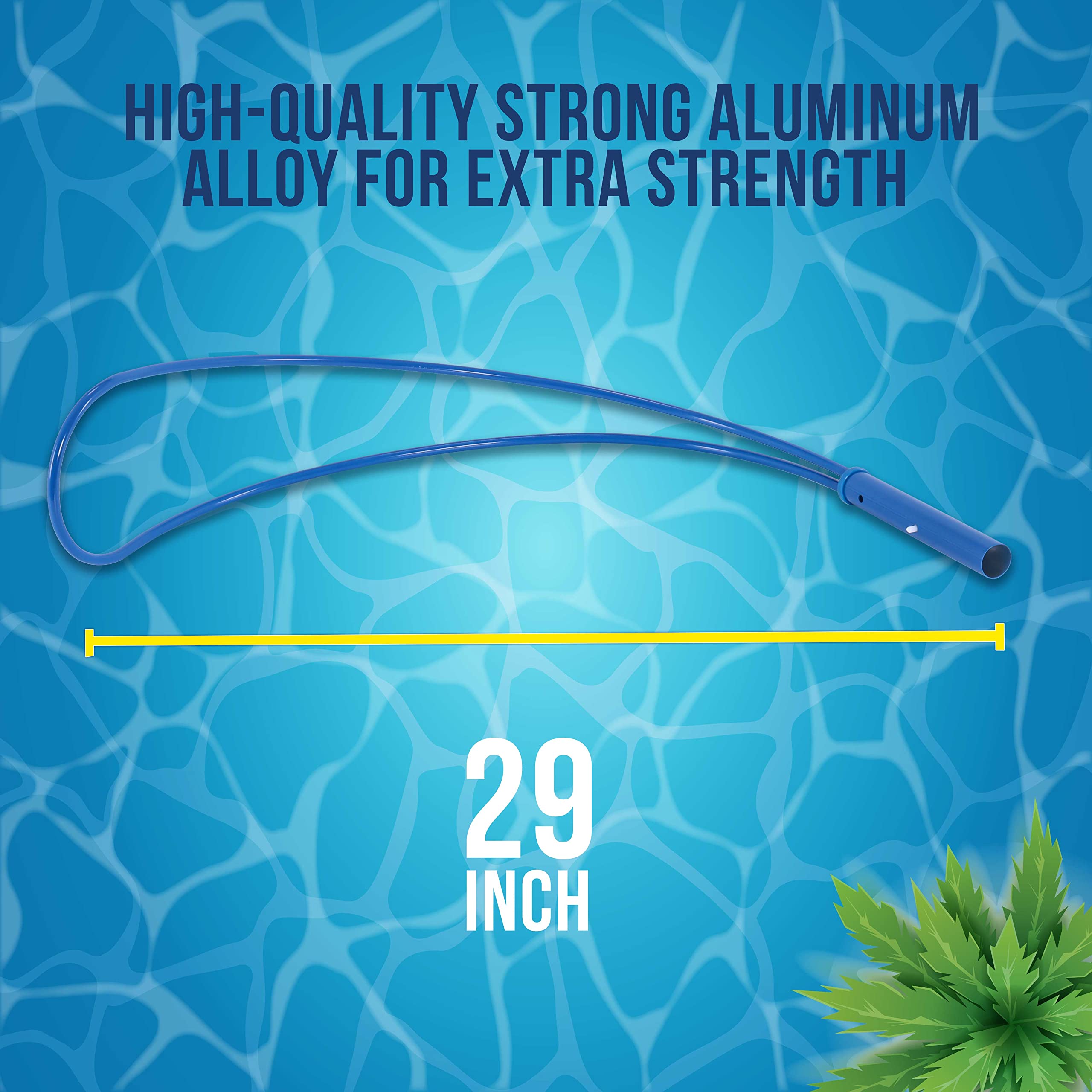 Swimming Pool Safety Hook for Emergency Rescue and Training Fits 1-14 Telescopic Poles $27.00