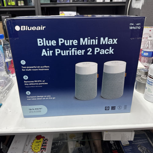 Blueair Blue Pure Mini Max Air Purifier  2 Pack