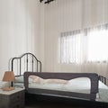 TotCraft 59x23.5 Grey Bed Safety Rail Guard for Toddlers Retail $69.00