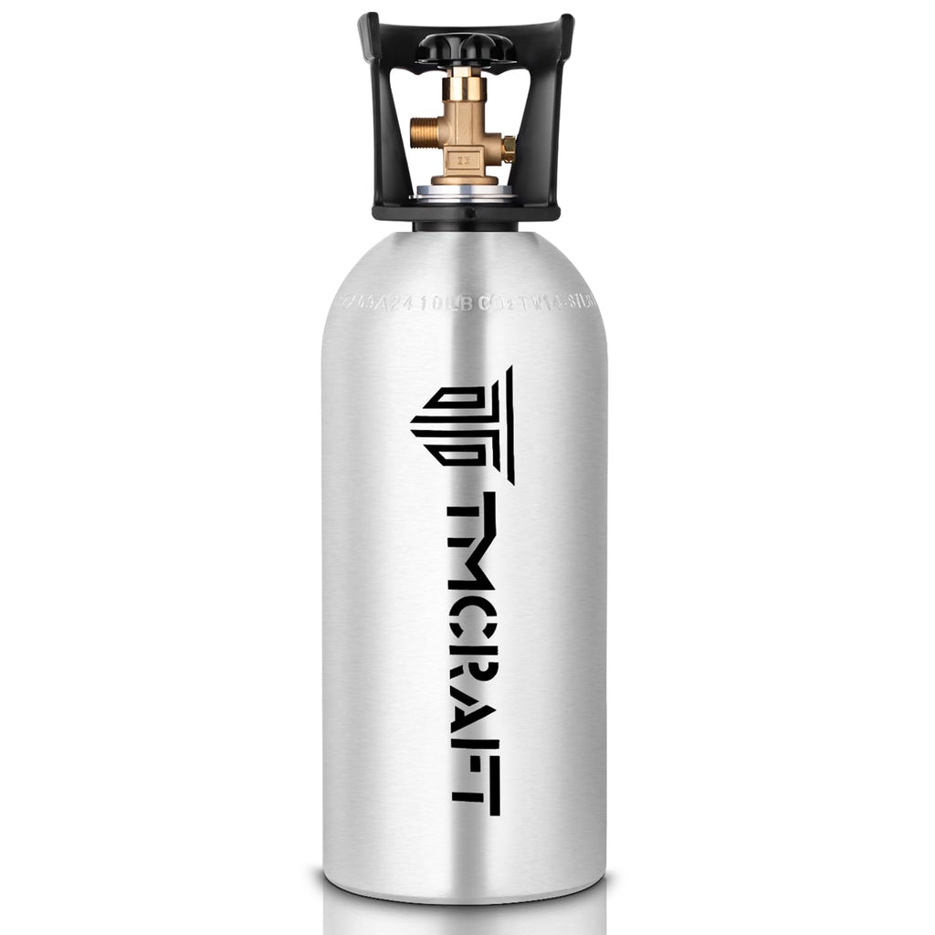 lb CO2 Tank Aluminum Alloy Cylinder with CGA-320 Valve for Kegerator Kit