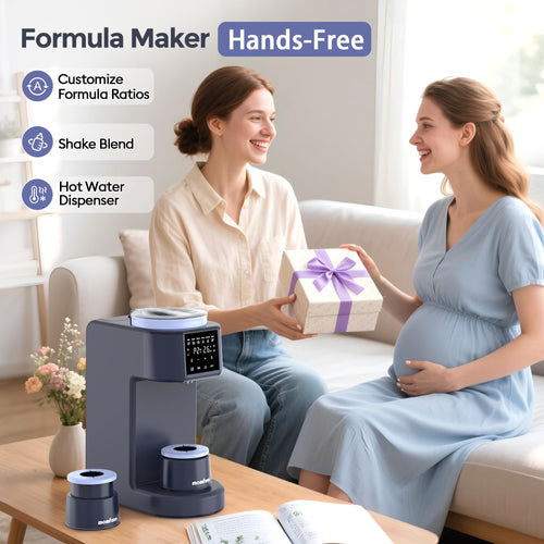 As-Is New MOMFANN Automatic Baby Formula Maker - 2-Min Quick Mix with Temp Control Retail $159.00