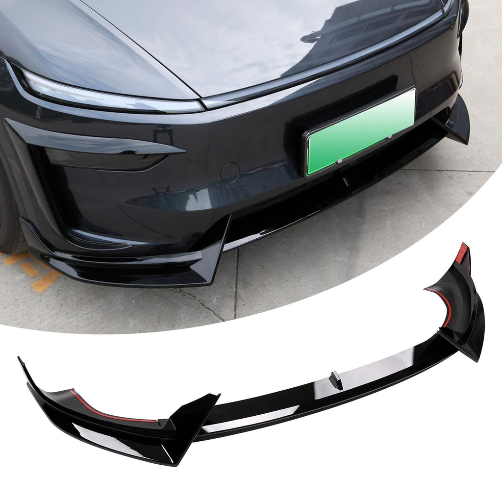 Tesla Model Y Bumper Lip Glossy Black ABS