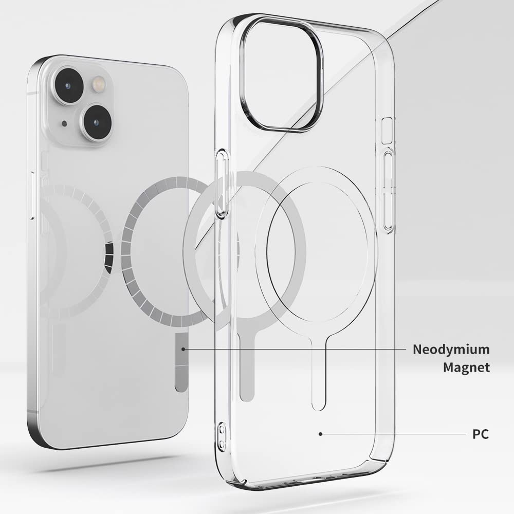 M-AiroFit Basic Ultra Thin MagSafe Case for iPhone 12 Mini Crystal Clear