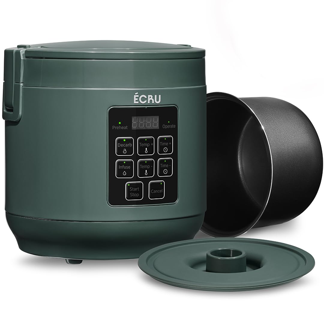 New As-Is ECRU 3oz 2-in-1 Odorless Herb Decarboxylator Infuser Retail $149.00 - Image 1