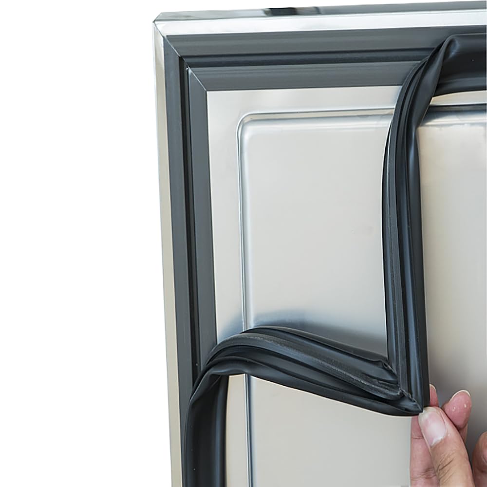 Custom Universal Refrigerator Door Gasket Magnetic Rubber Seal Black - $38.25 Retail $51.00 - Image 1