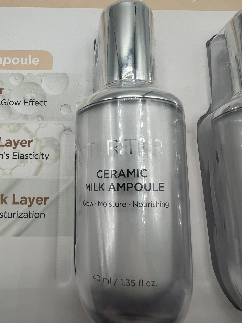 TIRTIR Ceramic Milk Ampoule 40ml Set of 2 - Image 2