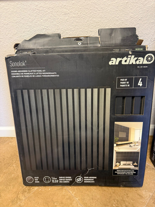 Artika Sonolok Sound-Absorbing Panel Kit 4-Pack - Image 2