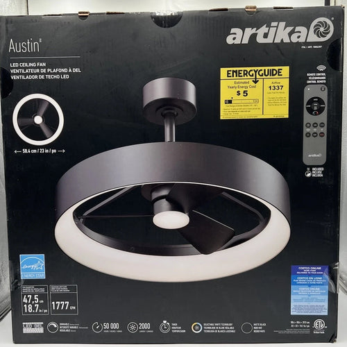 Artika Austin LED Ceiling Fan 23 Inch - Image 2