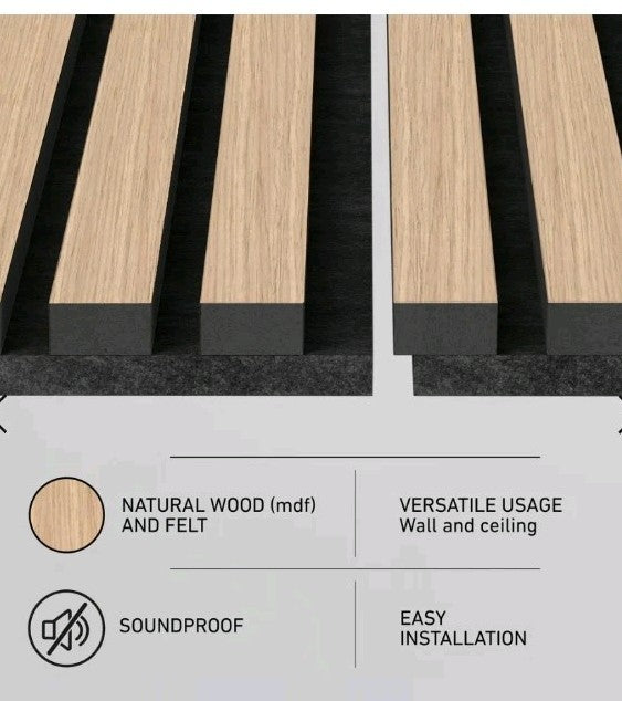 Artika Sonolok Sound-absorbing Wall Panel Kit 4-pack - Image 5