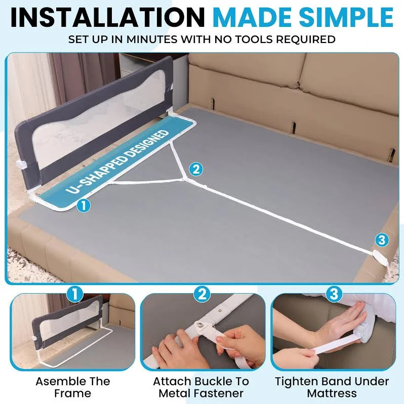 TotCraft Bed Rail for Toddlers - Image 9