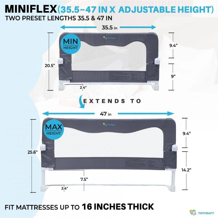 TotCraft Bed Rail for Toddlers - Image 5