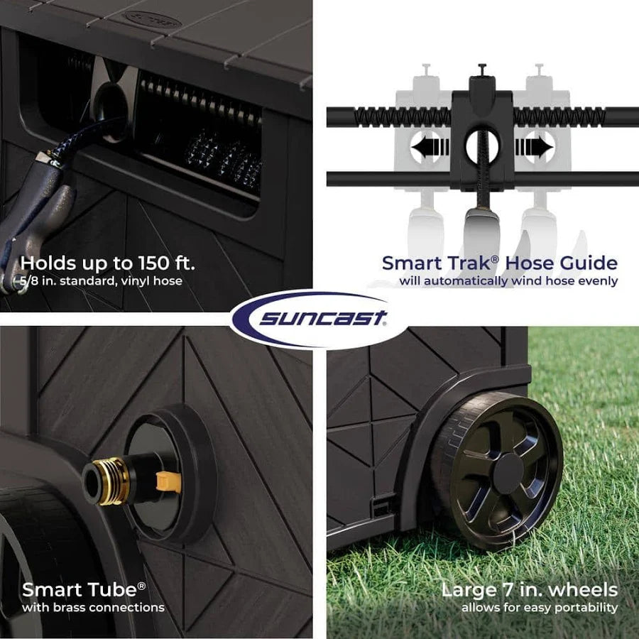 Suncast Smart Tube Hose Hideaway 150 ft Capacity - Image 4