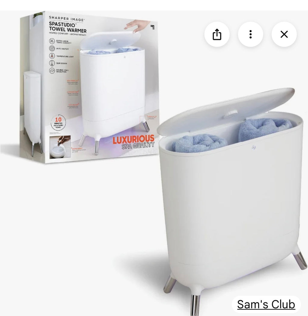 Sharper Image SpaStudio Towel Warmer - Image 1