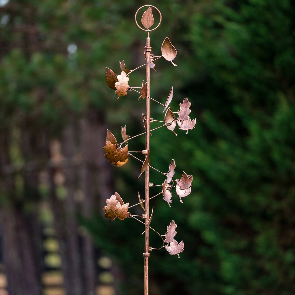 Southern Patio Falling Leaf Wind Spinner - Image 4