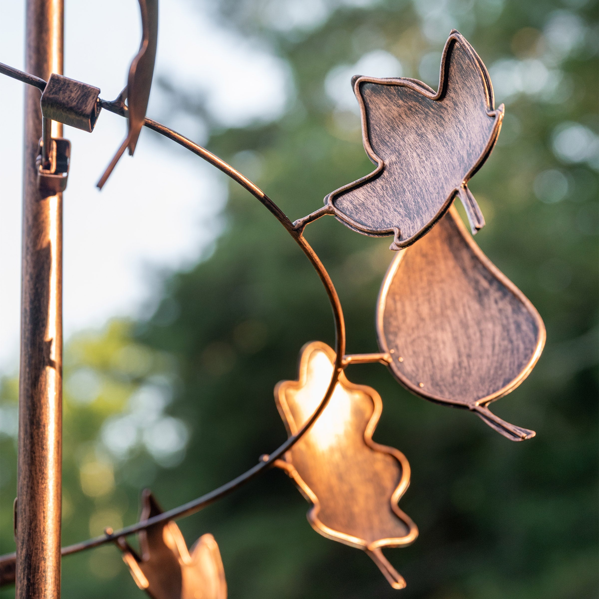 Southern Patio Falling Leaf Wind Spinner - Image 3