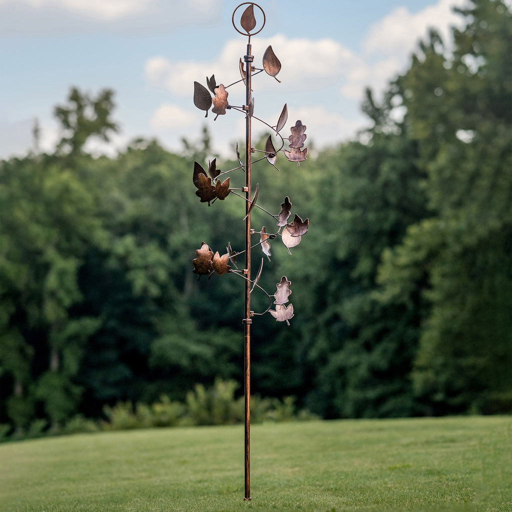 Southern Patio Falling Leaf Wind Spinner - Image 2