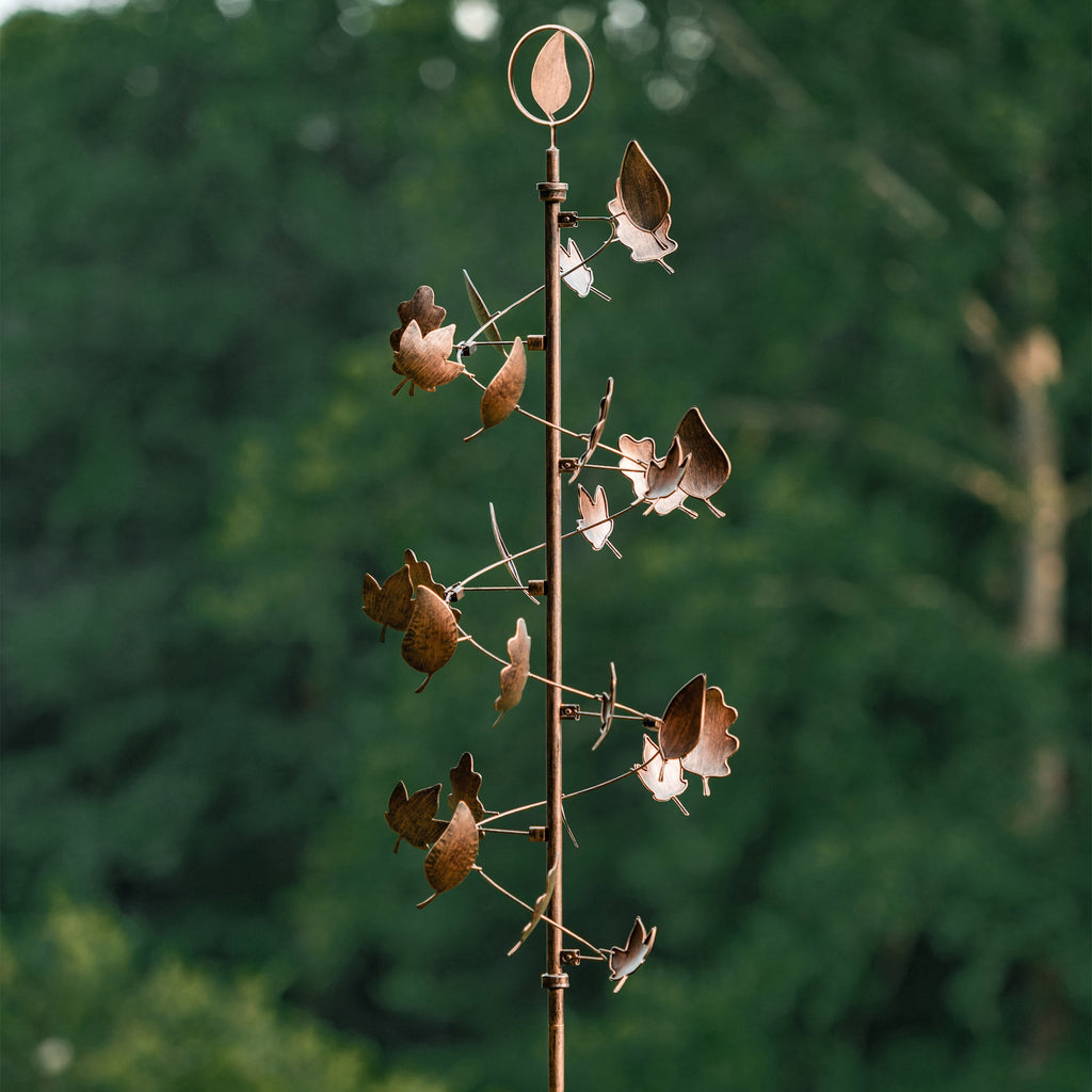 Southern Patio Falling Leaf Wind Spinner - Image 9