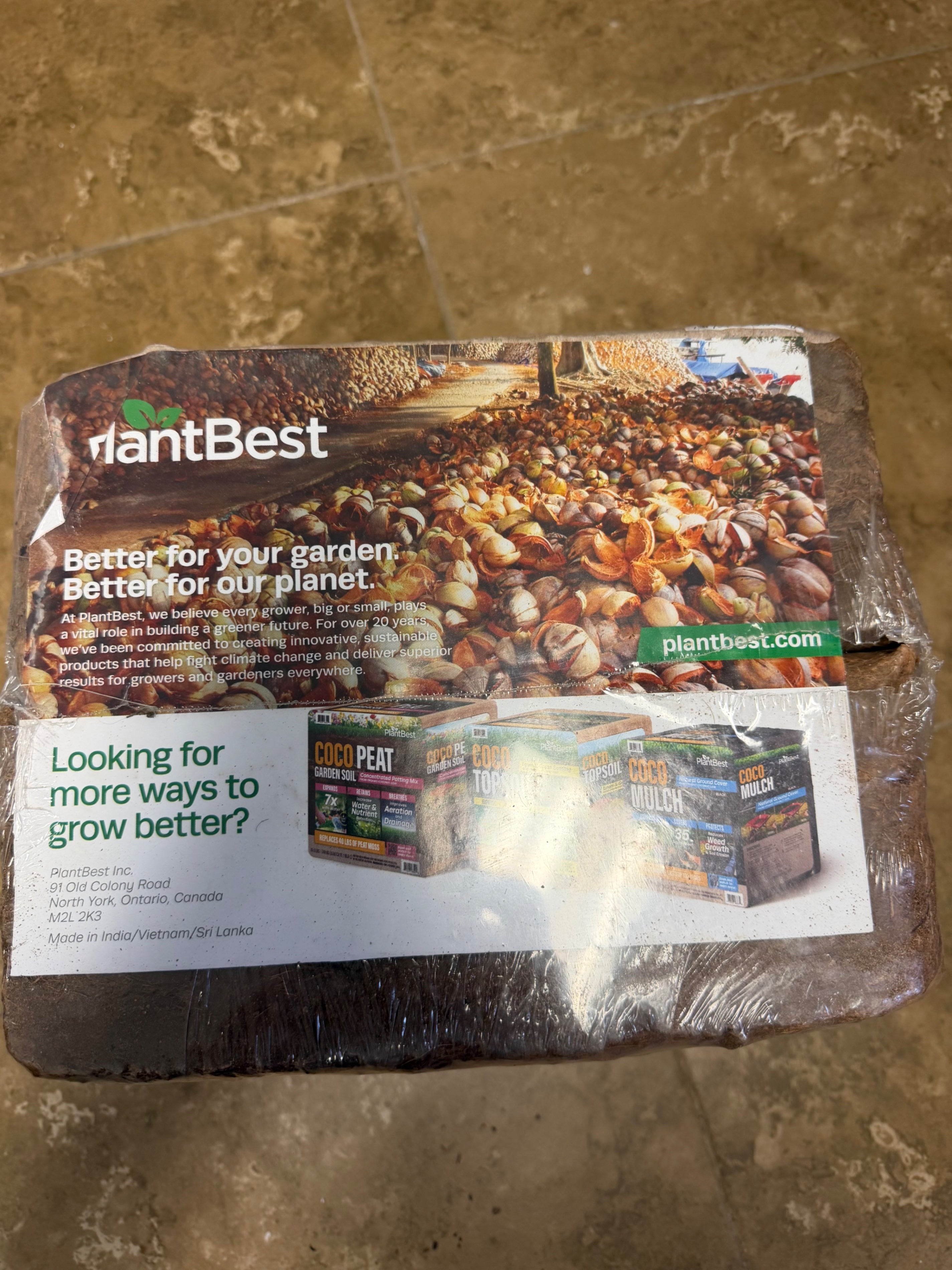 PlantBest Coco Mulch Natural Ground Cover 17.6 lbs - Image 3