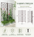 Garden Trellis for Climbing Plants 72.44" x 48.23" - Image 1