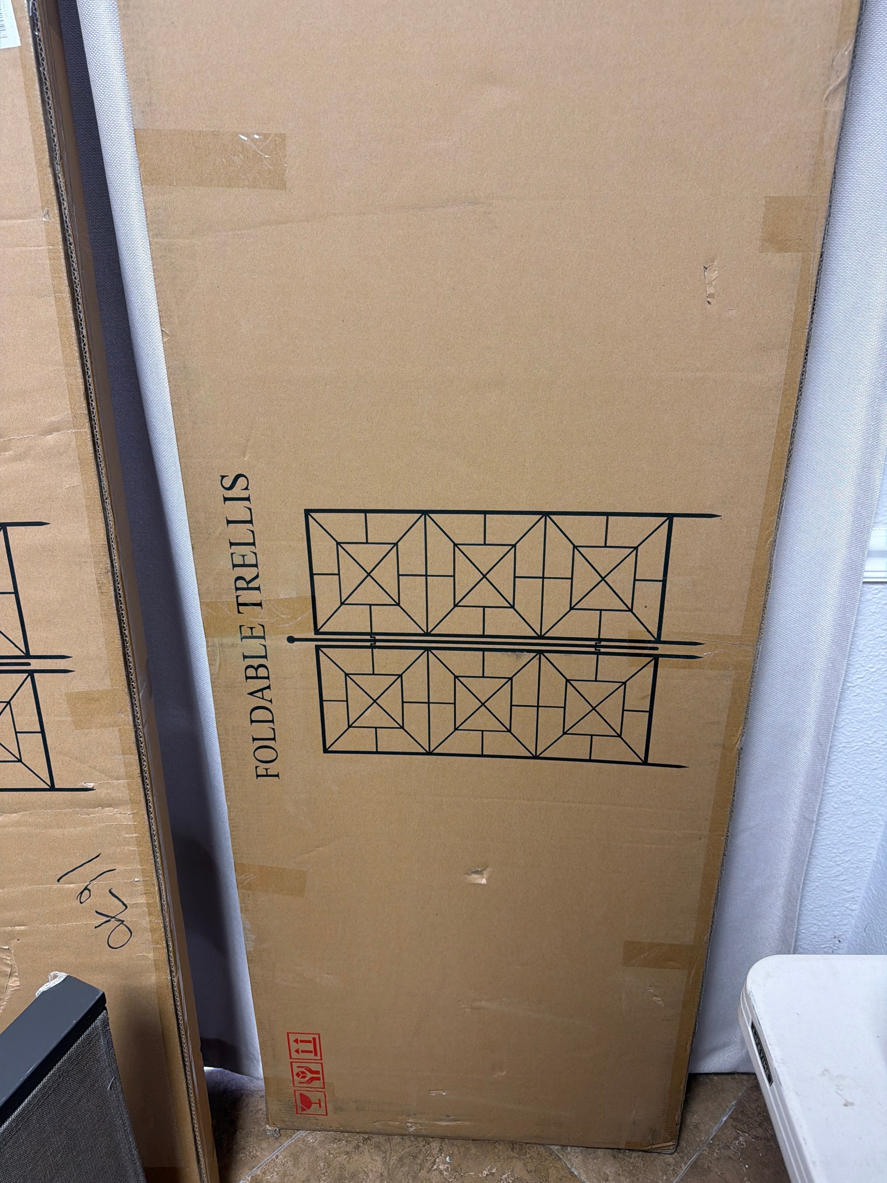 Garden Trellis for Climbing Plants 72.44" x 48.23" - Image 2