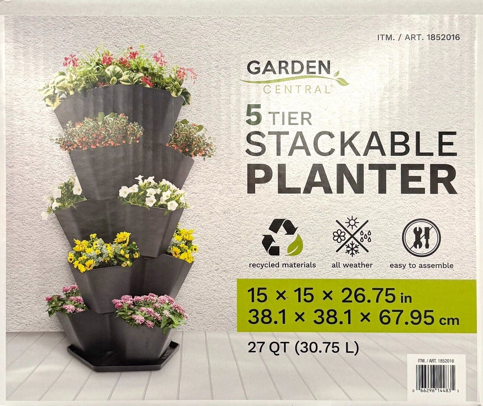 5-Tier Stackable Planter by Multy - Image 3