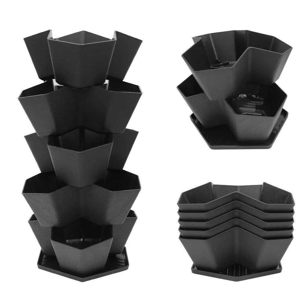 5-Tier Stackable Planter by Multy - Image 7