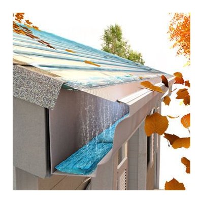 EasyOn Stainless Steel 36 Gutterguard - Fits 5  Gutters - Image 4